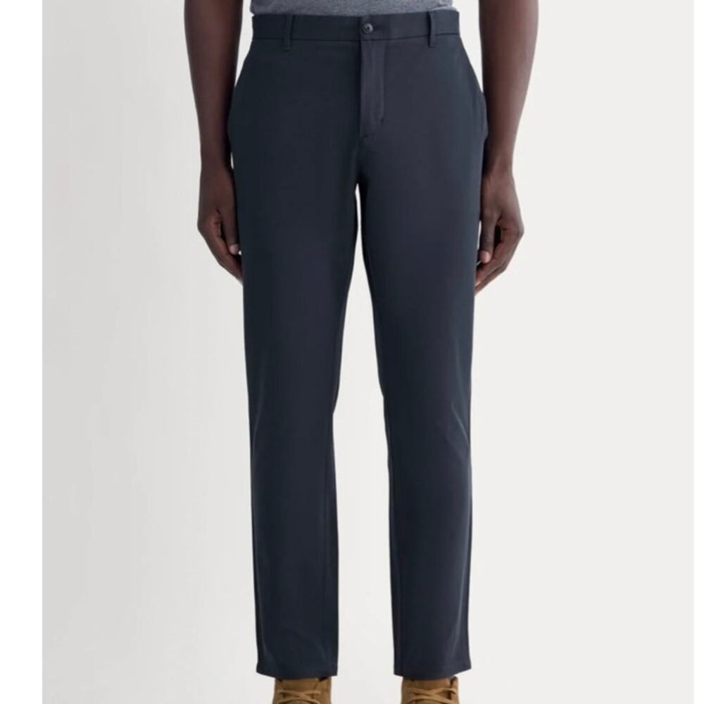 Everlane Uniform The Performance Chino In Deep Navy Athletic Fit Size 36x32